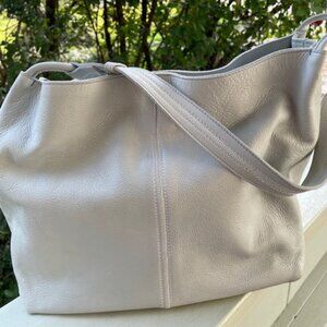 Latico Leathers Lyons Shoulder Bag Sky Blue Excellent